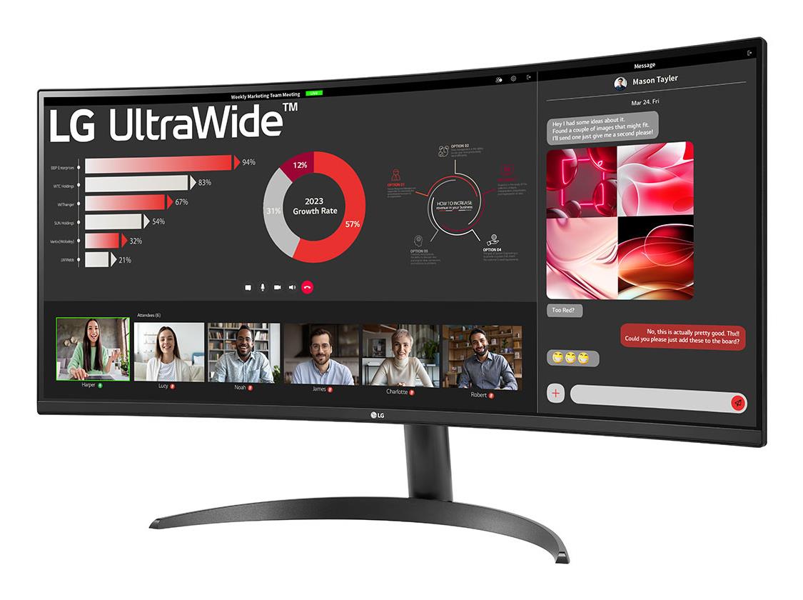 LG 34WR50QK-B 2