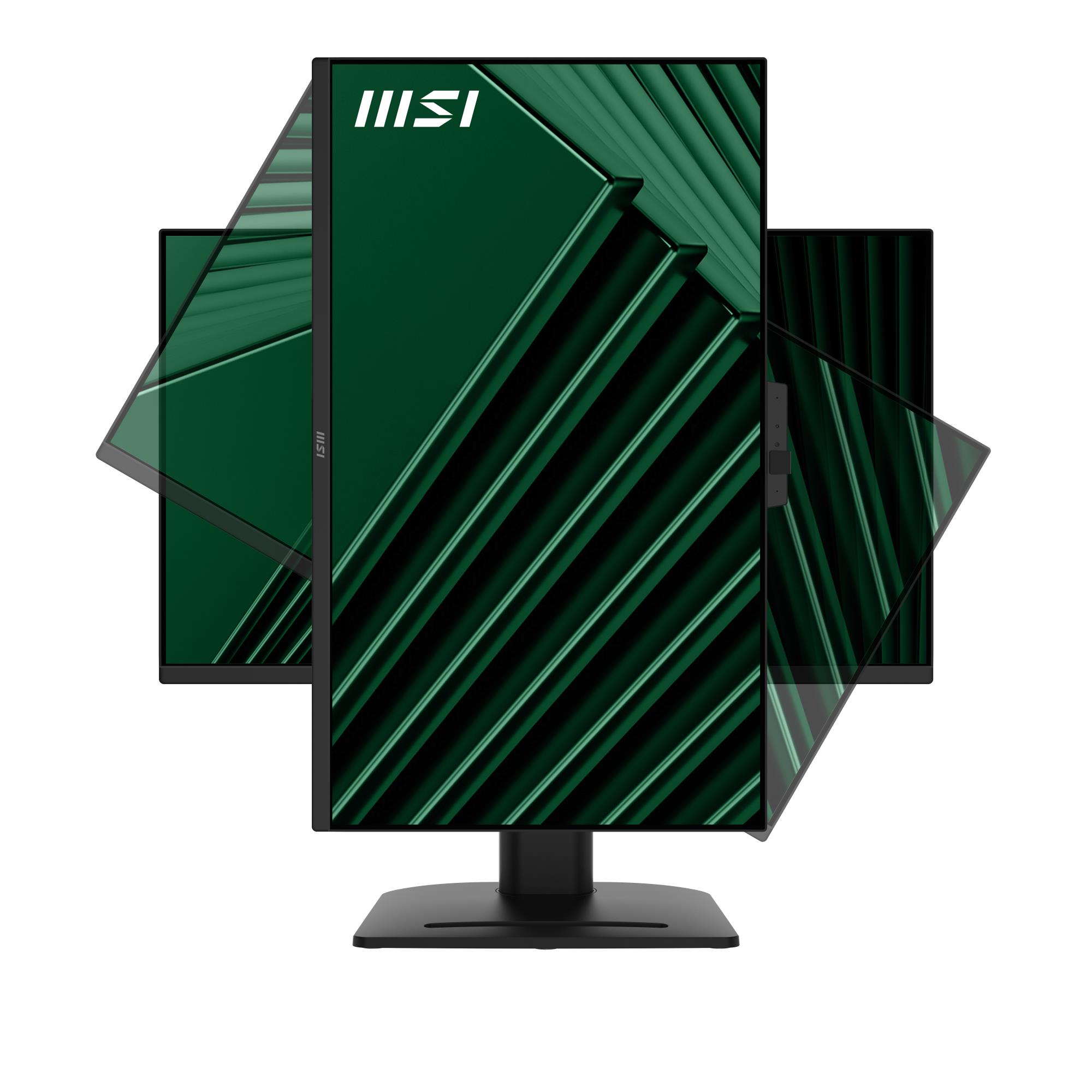 LCD Monitor|MSI|PRO MP275QPDG|27"|Business|Swivel|Pivot|Height adjustable|Tilt|Matte|Panel IPS|2560x1440|16:9|100Hz|5 ms|Speakers|PROMP275QPDG 5