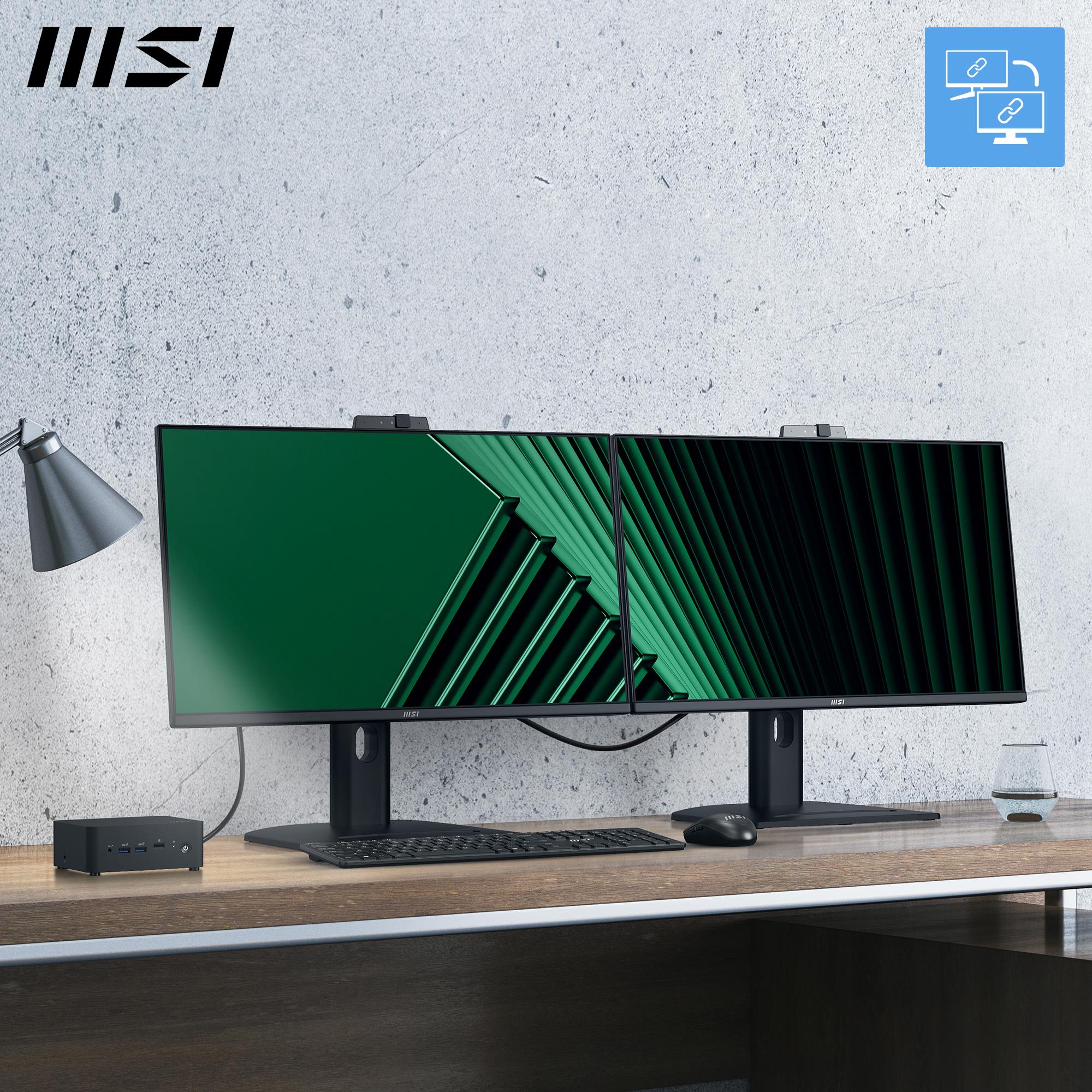 LCD Monitor|MSI|PRO MP275QPDG|27"|Business|Swivel|Pivot|Height adjustable|Tilt|Matte|Panel IPS|2560x1440|16:9|100Hz|5 ms|Speakers|PROMP275QPDG 10