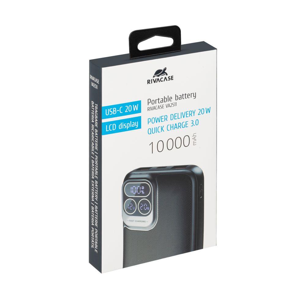 POWER BANK USB 10000MAH/VA2511 RIVACASE 4