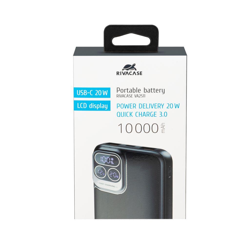 POWER BANK USB 10000MAH/VA2511 RIVACASE 5