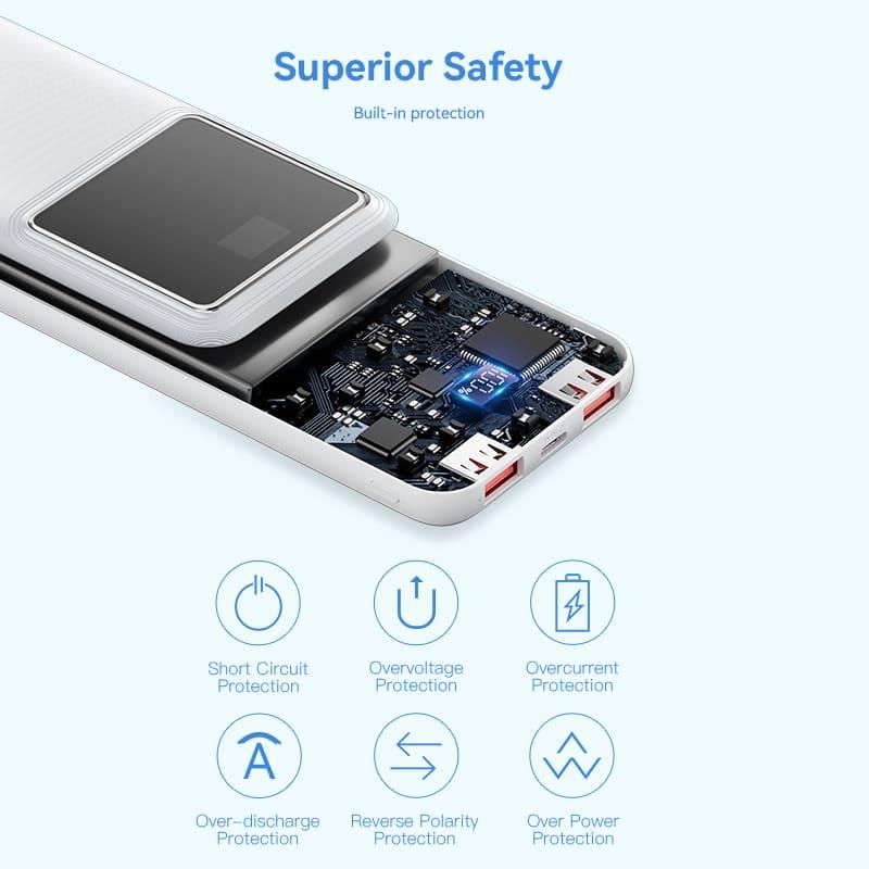 POWER BANK USB 10000MAH 22.5W/BLACK FHKB0 VENTION 11