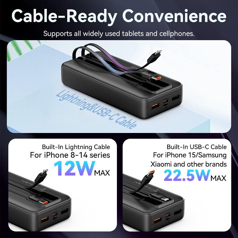 POWER BANK USB 20000MAH 22.5W/BLACK FHPB0 VENTION 4
