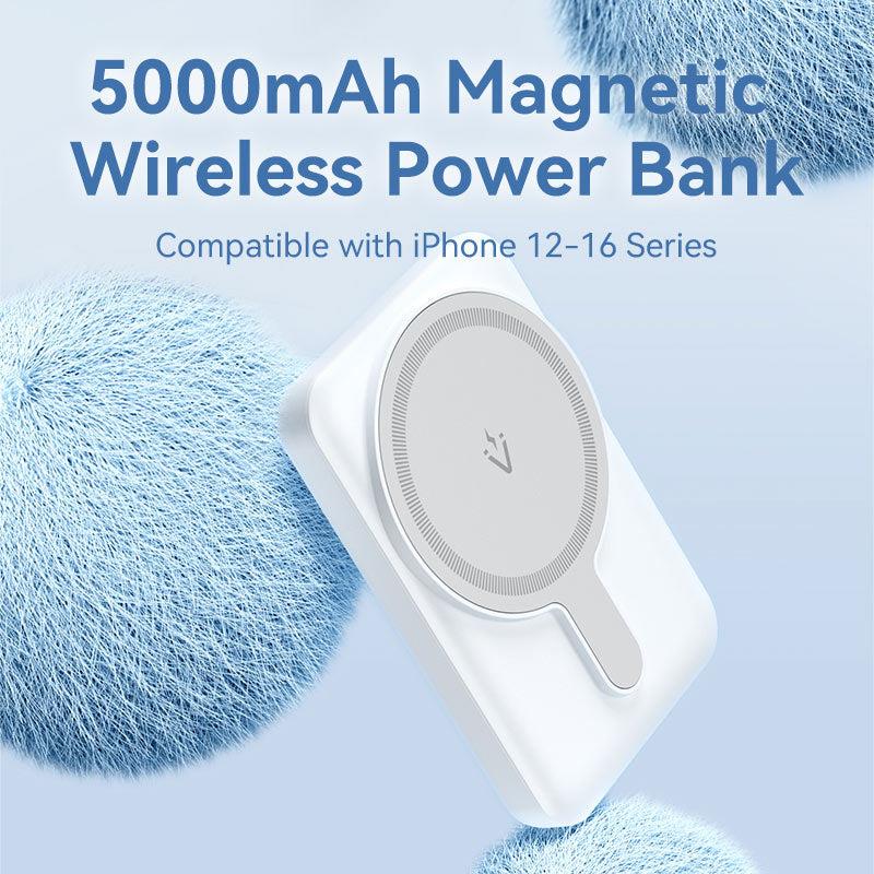 POWER BANK WRL 5000MAH 20W/MAGNETIC BLACK FHSB0 VENTION 2