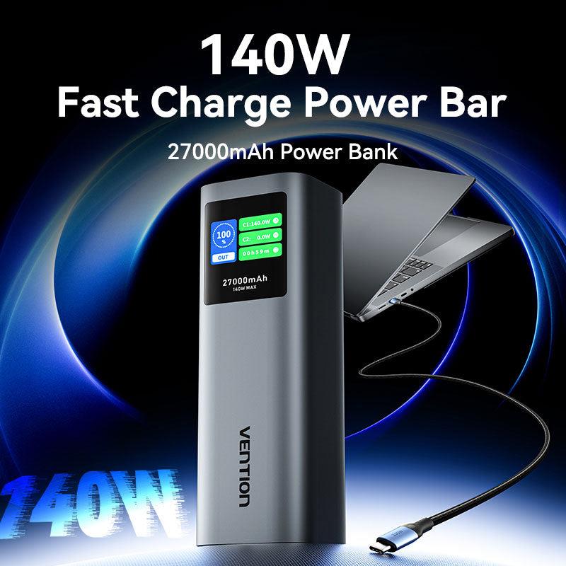 POWER BANK USB 27000MAH 140W/FKEH0 VENTION 3